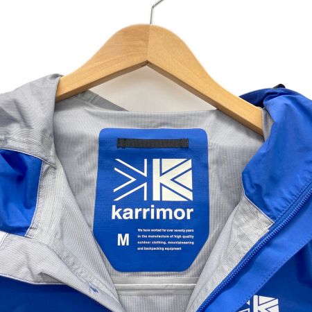 Karrimor (カリマー) アウトドアジャケット メンズ SIZE M ブルー オールシーズン 101501 WTX 3L rain jkt