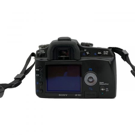 SONY (ソニー) デジタル一眼レフカメラ DSLR-A100 1080万画素　3.5-5.6/18-70レンズ付  専用電池