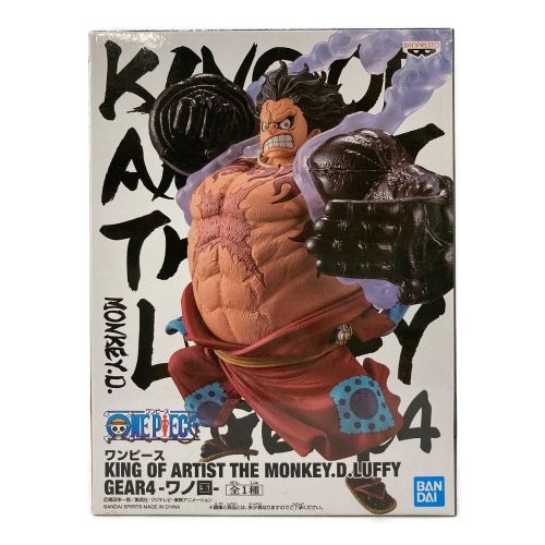 ONE PIECE (ワンピース) フィギュア GEAR4 モンキー・D・ルフィ KING OF ARTIST ワノ国