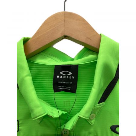 OAKLEY (オークリー) ゴルフウェア(トップス) メンズ SIZE XL グリーン Zealous Wv Shirt 3.0 シャツ FOA403526