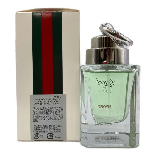 gucci BY GUCCI オードトワレ SPORT BY POUR HOMME 50ml 残量80%-99%