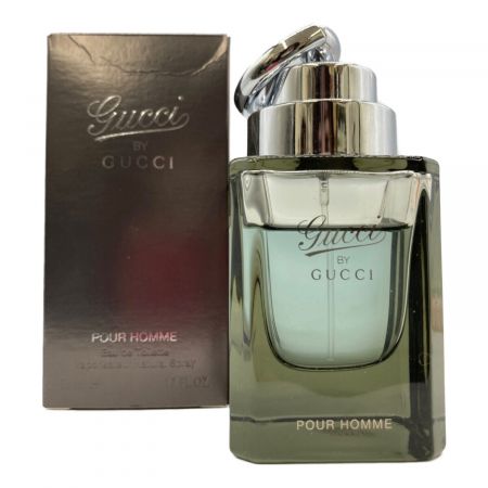 GUCCI (グッチ) オードトワレ gucci BY GUCCI POUR HOMME 50ml 残量80%-99%