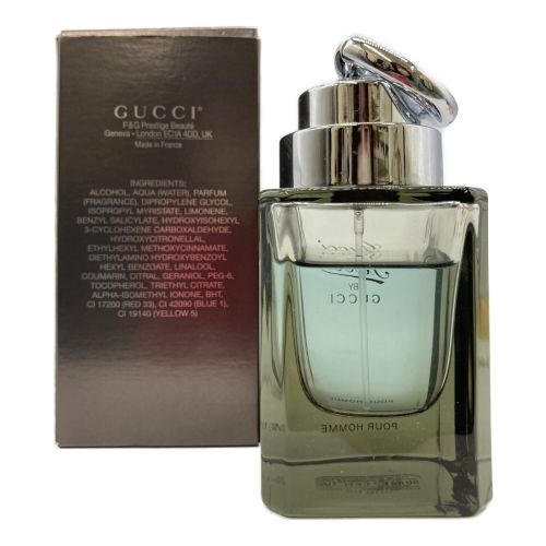 GUCCI (グッチ) オードトワレ gucci BY GUCCI POUR HOMME 50ml 残量80%-99%