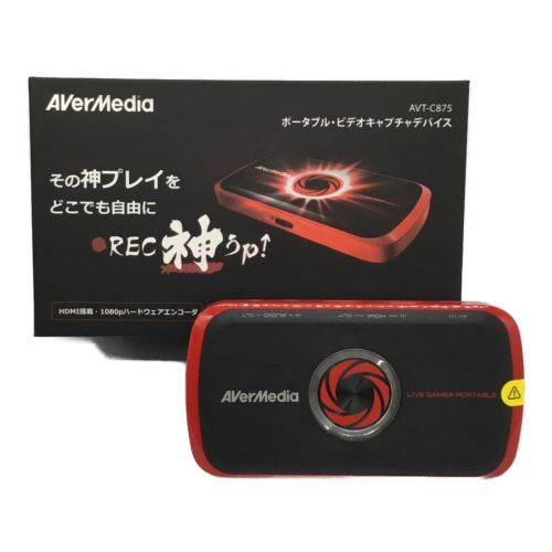 avermedia ポータブル・ビデオキャプチャデバイス AVT-C875