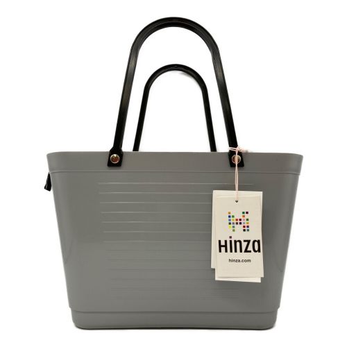 Hinza プラスチックバッグ レディース グレー×ブラック マルチバックGP S