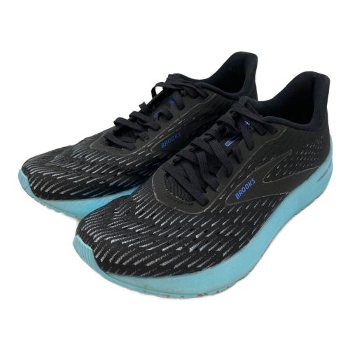 BROOKS (ブルックス) ランニングシューズ メンズ SIZE 66cm (W26) ブラック×ブルー 1103391D082