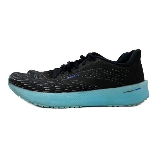 BROOKS (ブルックス) ランニングシューズ メンズ SIZE 66cm (W26) ブラック×ブルー 1103391D082