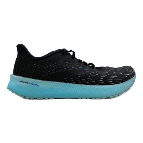 BROOKS (ブルックス) ランニングシューズ メンズ SIZE 66cm (W26) ブラック×ブルー 1103391D082