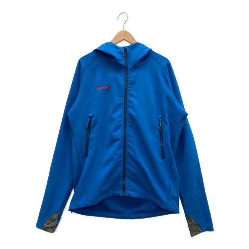 MAMMUT (マムート) アウトドアジャケット メンズ SIZE XL ブルー オールシーズン 1010-23000 ソフテック クライム ライト フード ジャケット