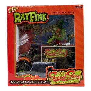 INTERNATIONAL shops 4400 MONSTER TRUCK RAT FINK 1/24 DIECAST JOHNNY LIGHTNING JL24009