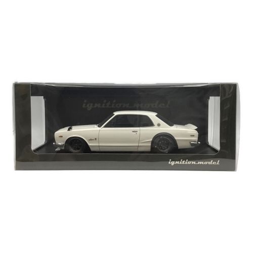 ダイキャストカー タイヤ部劣化有 NISSAN SKYLINE 2000 GT-R1 (KPGC10) Watanabe イグニッションモデル 0356