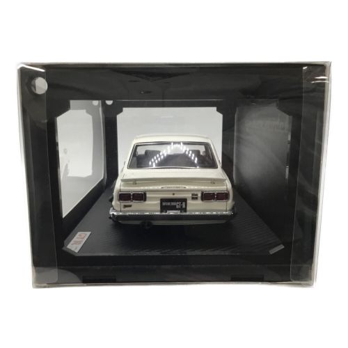 ダイキャストカー タイヤ部劣化有 NISSAN SKYLINE 2000 GT-R1 (KPGC10) Watanabe イグニッションモデル 0356