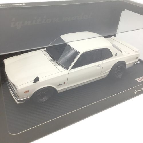 ダイキャストカー タイヤ部劣化有 NISSAN SKYLINE 2000 GT-R1 (KPGC10) Watanabe イグニッションモデル 0356