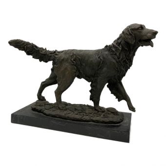 ブロンズ像 ゴールデンレトリバー