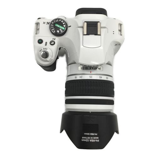 PENTAX (ペンタックス) デジタル一眼レフカメラ K-x 1240万画素(有効画素) APS-C 乾電池 SDHCカード SDカード 標準：ISO200～6400 拡張：ISO100、12800 -