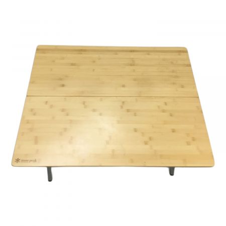 Snow peak (スノーピーク) ワンアクションテーブル 竹 アウトドア