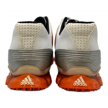 adidas (アディダス) ゴルフシューズ メンズ SIZE 26.5cm ホワイト×オレンジ 675877