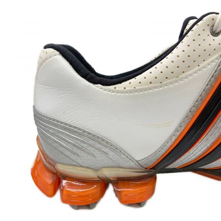 adidas (アディダス) ゴルフシューズ メンズ SIZE 26.5cm ホワイト×オレンジ 675877