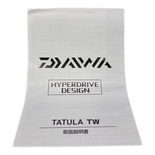 DAIWA (ダイワ) 24 TATULA TW 80XHL タトゥーラTW ベイトリール