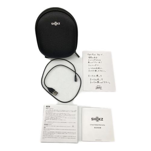 SHOKZ (ショックス) 骨伝導ワイヤレスイヤホン OpenRun Pro S810