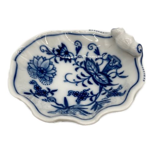 Meissen (マイセン) シェル型ディッシュ ブルーオニオン