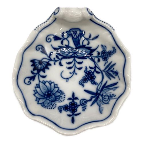 Meissen (マイセン) シェル型ディッシュ ブルーオニオン