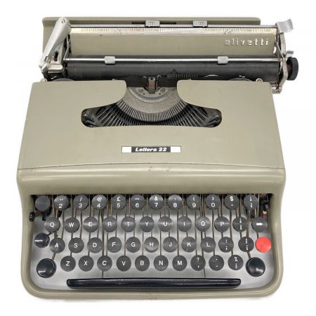 Olivetti (オリベッティ) タイプライター Lettera 22