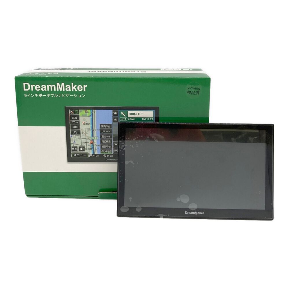 DreamMaker (ドリームメーカー) ポータブルナビ PN0906BT 9インチ