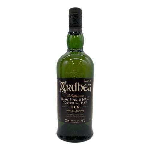 スコッチウィスキー 700ml アードベッグ 10年 ARDBEG 未開封