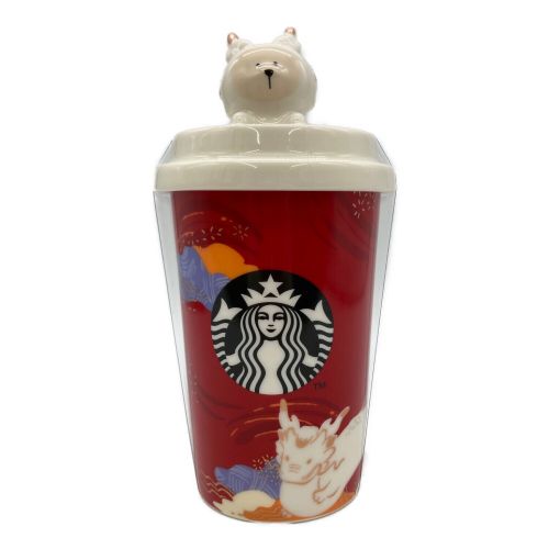 STARBUCKS COFFEE (スターバックスコーヒー) ニューイヤーキャニスター ドラゴン レッド