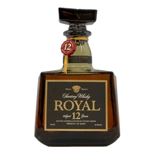 サントリー ジャパニーズウィスキー 700ml ローヤル 12年 未開封