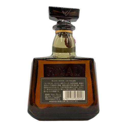 サントリー ジャパニーズウィスキー 700ml ローヤル 12年 未開封
