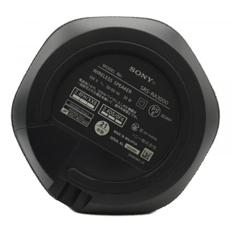 SONY (ソニー) ワイヤレススピーカー SRS-RA3000/BM Blue Tooth機能
