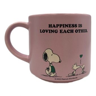 STARBUCKS COFFEE (スターバックスコーヒー) スタッキングマグカップ ピンク SNOOPY