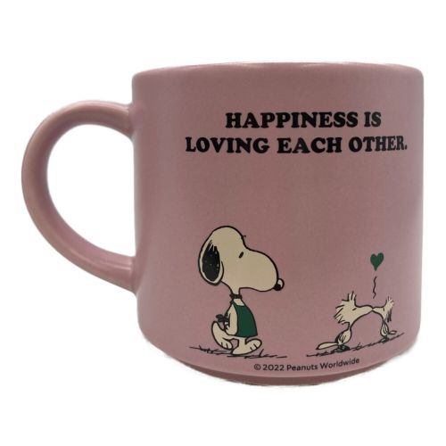 STARBUCKS COFFEE (スターバックスコーヒー) スタッキングマグカップ ピンク SNOOPY