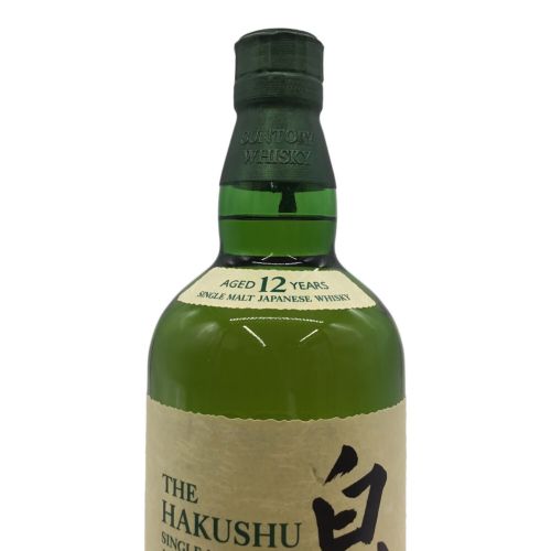 サントリー 白州 12年 ジャパニーズウィスキー 700ml 未開封