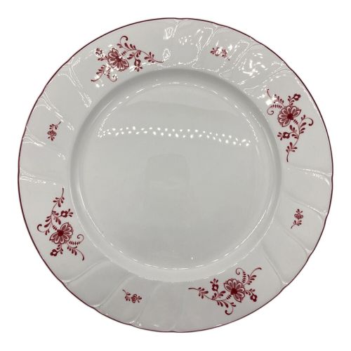 Noritake (ノリタケ) プレート クラフトーン（赤）  大5・小3セット