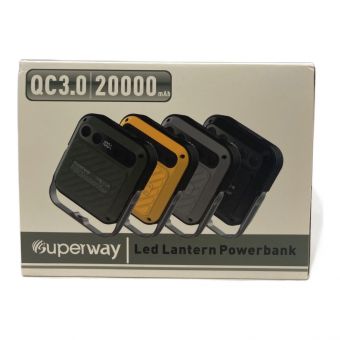 SUPERWAY (スーパーウェイ) LEDランタン C35 ランタン充電式三色切替