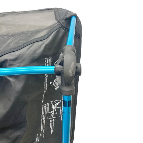 Helinox (ヘリノックス) アウトドアテーブル ブラック×ブルー Ground Chair グランドチェア アルミ