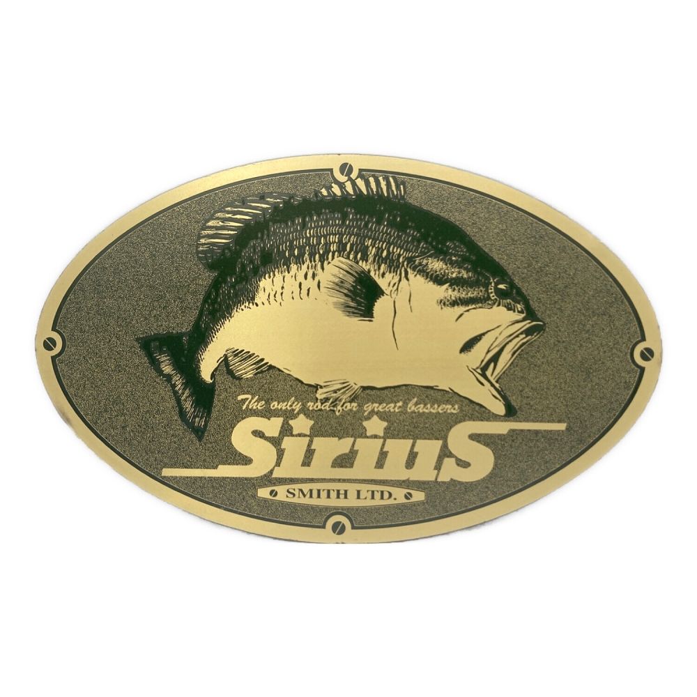 SMITH Sirius 真鍮プレート｜釣りインテリア・ガレージ装飾 SMITH (スミス) 真鍮プレート Sirius｜トレファクONLINE