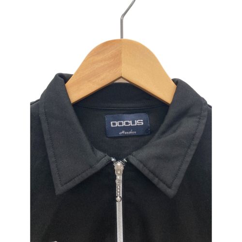 DOCUS (ドゥーカス) ゴルフウェア(トップス) メンズ SIZE L ブラック ハーフジップシャツ DCM21S004