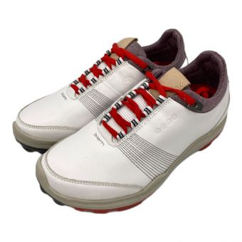 ECCO (エコー) ゴルフシューズ レディース SIZE 38 ホワイト BIOM HYBRID 3 125503-58365