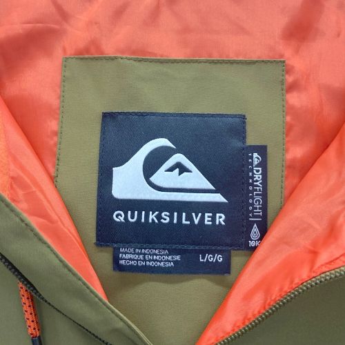 Quiksilver (クイックシルバー) スノーボードウェア(ジャケット) メンズ SIZE L カーキ EQYTJ03274  20/21モデル BEATER