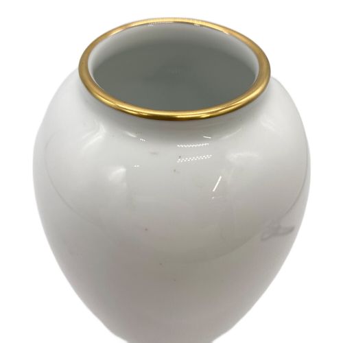 大倉陶園 (オオクラトウエン) 花瓶 金蝕バラ 15cm