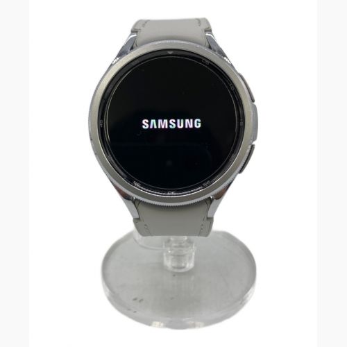 SAMSUNG (サムスン) Galaxy Watch6 Classic シルバー SM-R960 ケースサイズ:43㎜ -