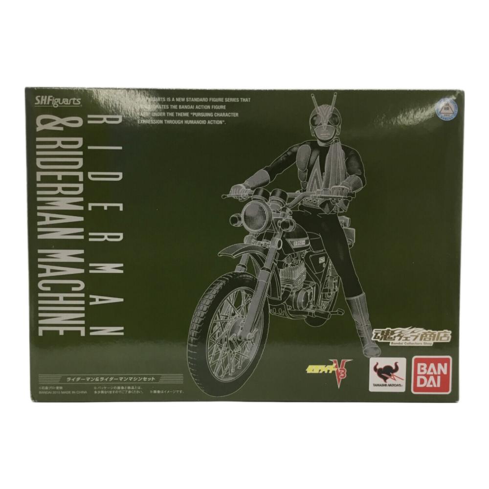 BANDAI (バンダイ) ライダーマン&ライダーマンマシンセット フィギュア