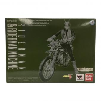 BANDAI (バンダイ) ライダーマン&ライダーマンマシンセット フィギュア 仮面ライダーV3 S.H.Figuarts