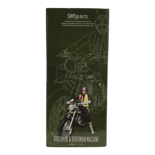 BANDAI (バンダイ) ライダーマン&ライダーマンマシンセット フィギュア 仮面ライダーV3 S.H.Figuarts