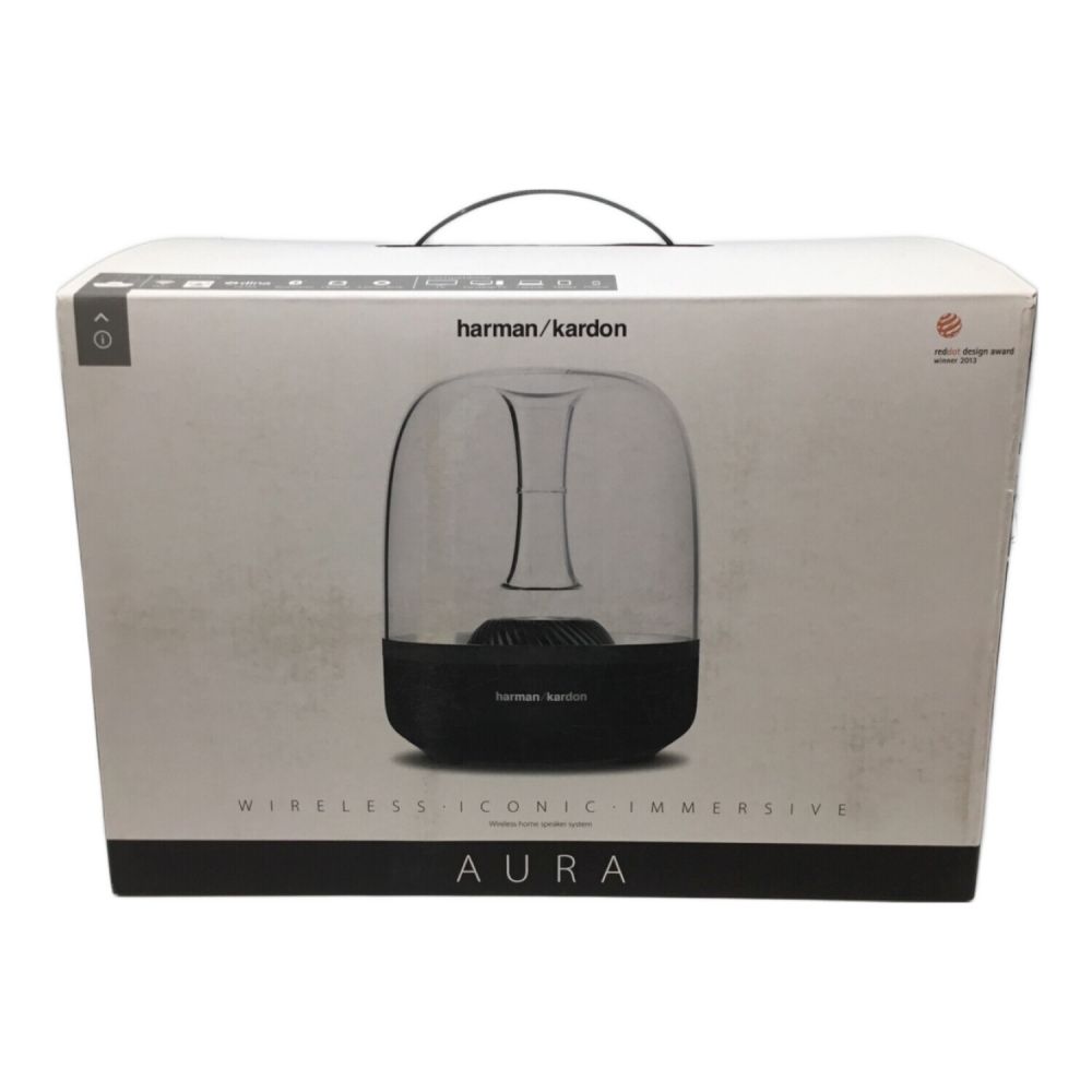harman/ kardon AURA ブラック 箱付　ジャンク Harman/Kardon (ハーマンカードン) AURA Bluetooth対応 無指向性