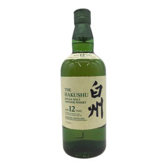 サントリー ジャパニーズウィスキー 700ml 白州 12年 未開封